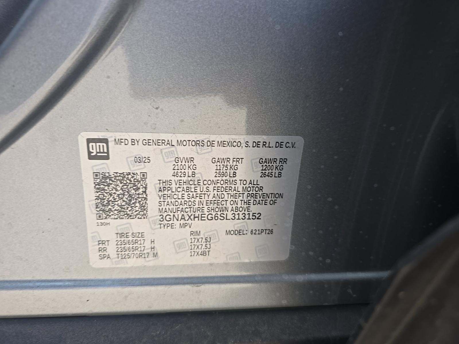 2025 Chevrolet Equinox LT FWD