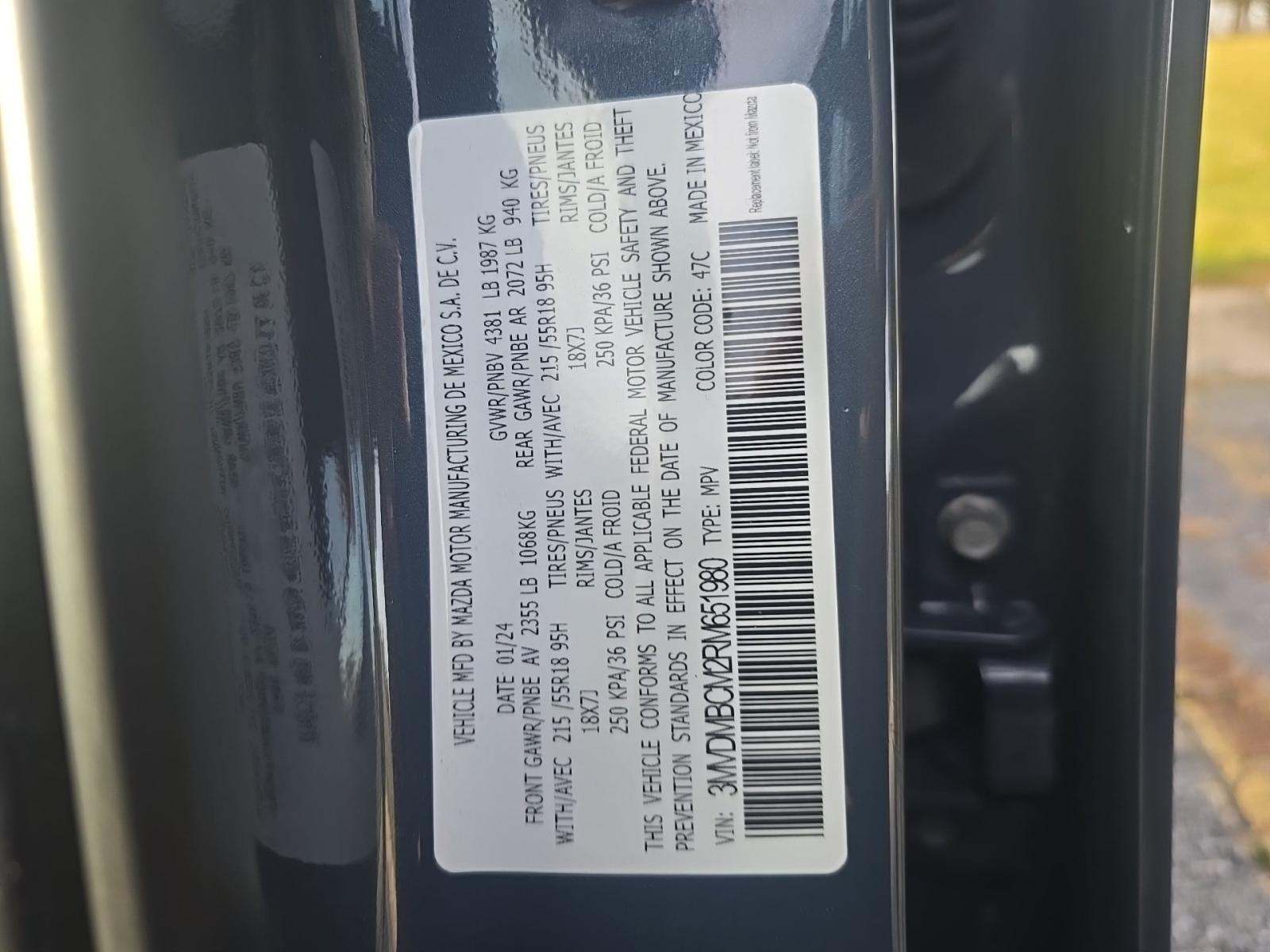 2024 MAZDA CX-30 2.5 S Carbon Edition AWD