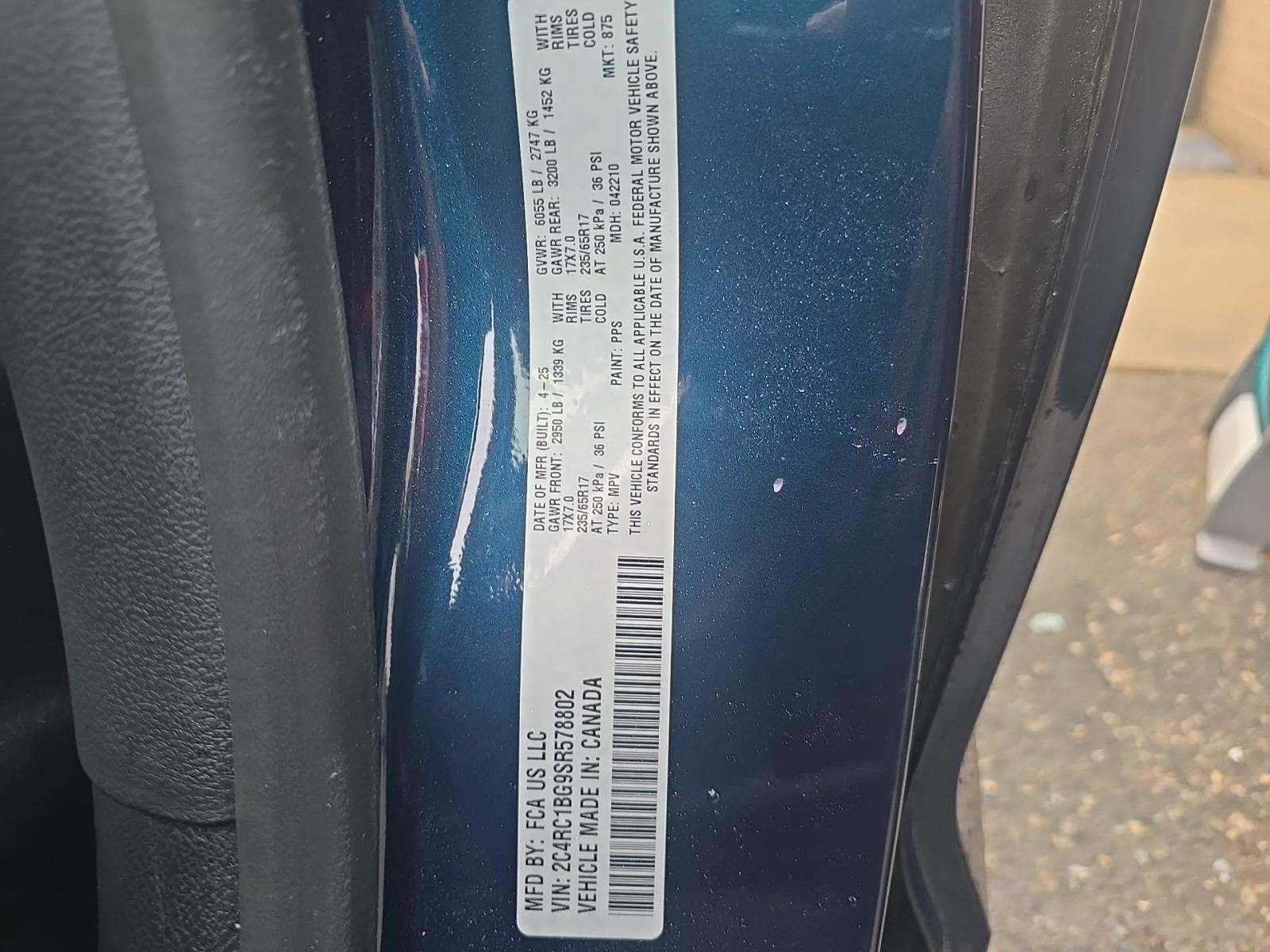 2025 Chrysler Pacifica Select FWD