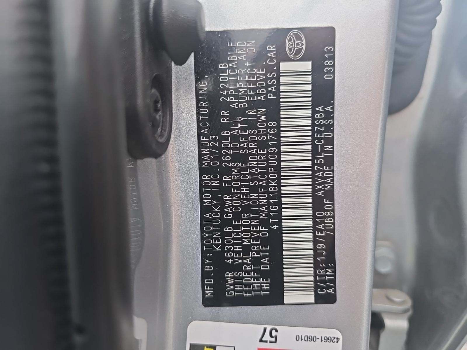 2023 Toyota Camry SE AWD