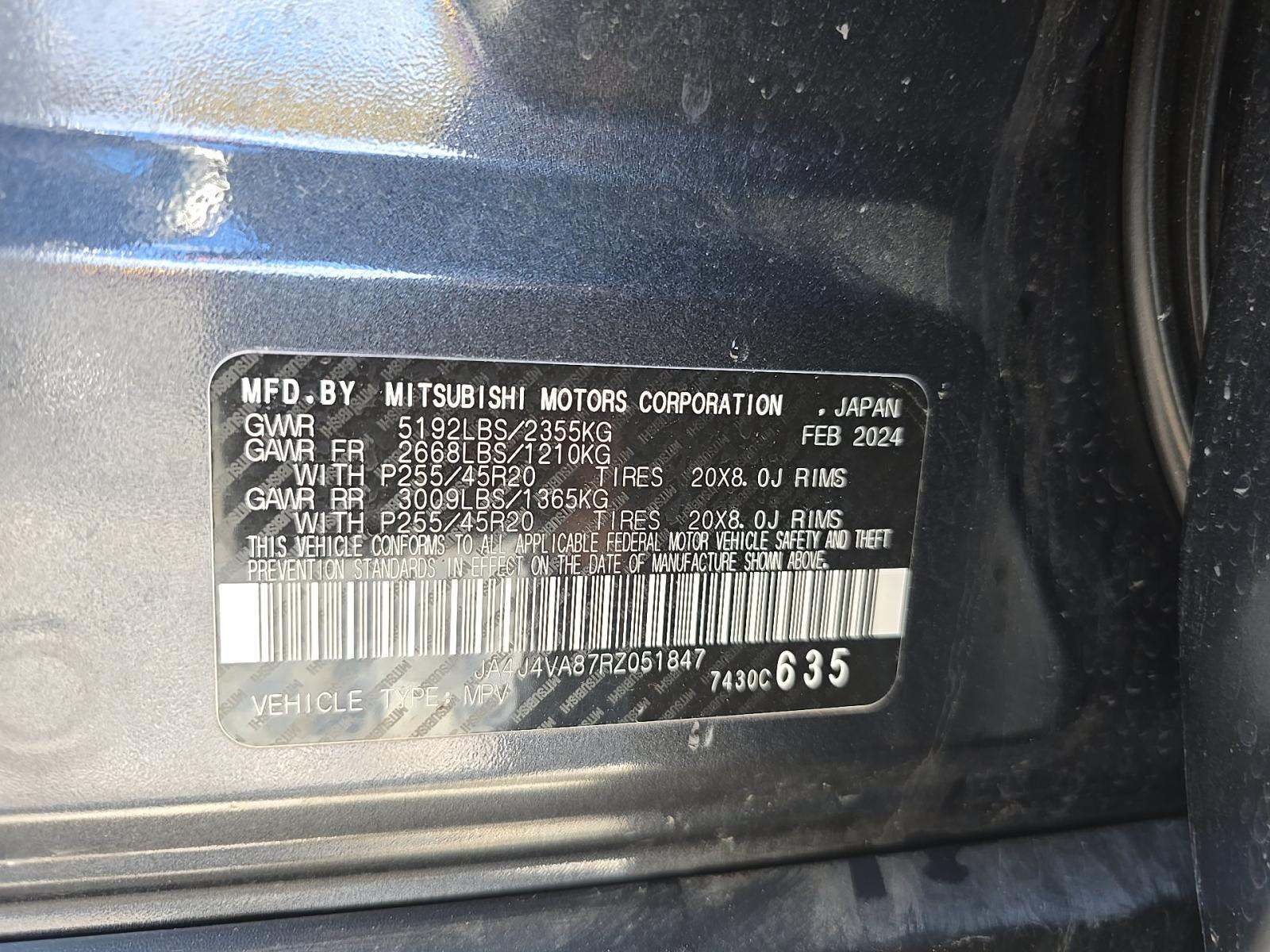 2024 Mitsubishi Outlander SE AWD