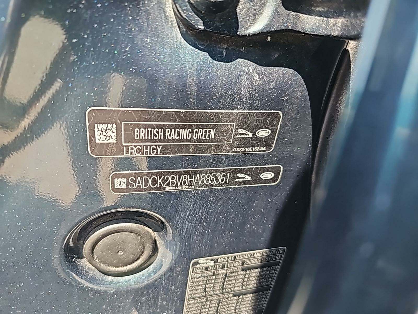 2017 Jaguar F-PACE 35t Prestige AWD