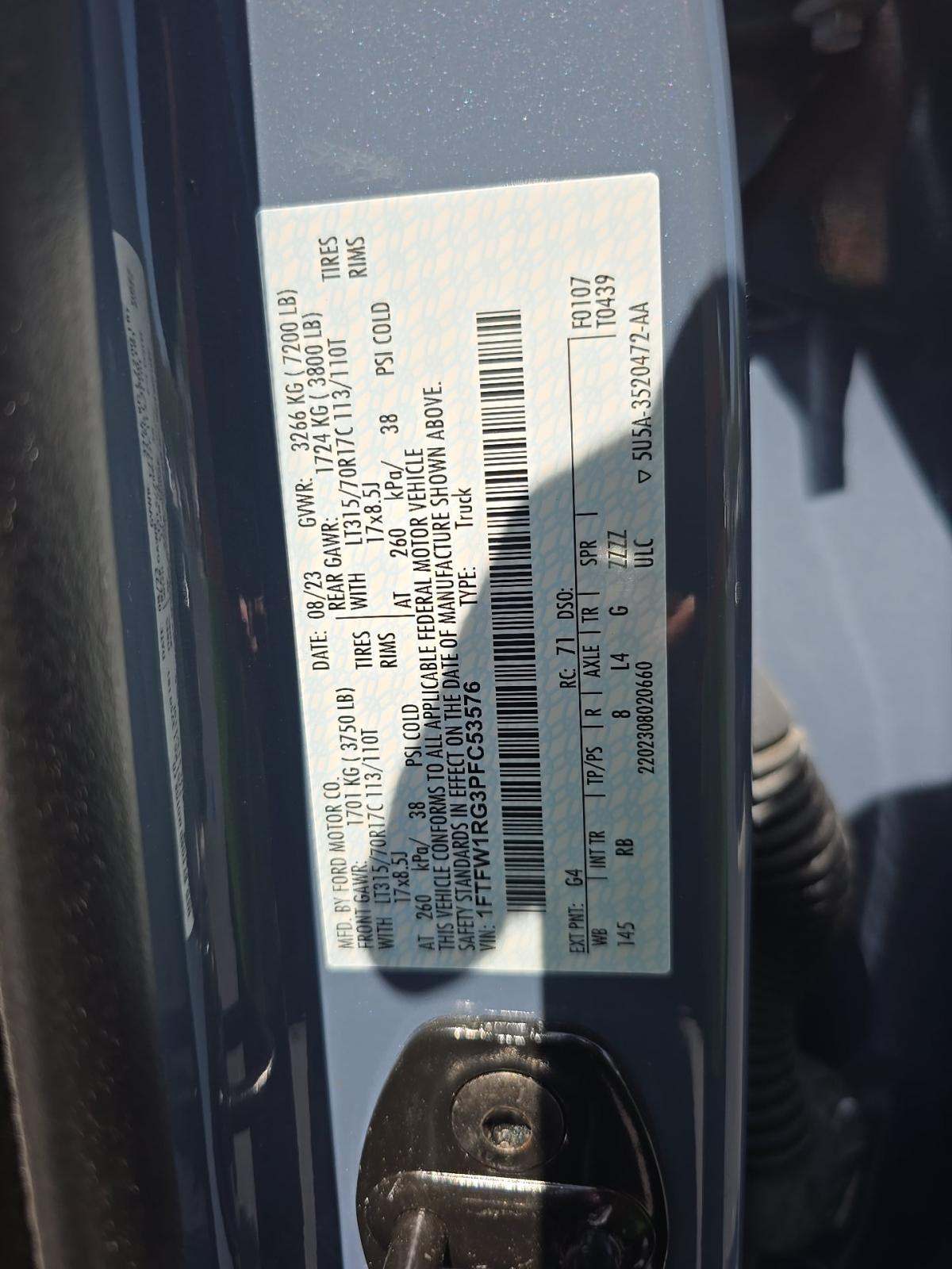 2023 Ford F-150 Raptor AWD