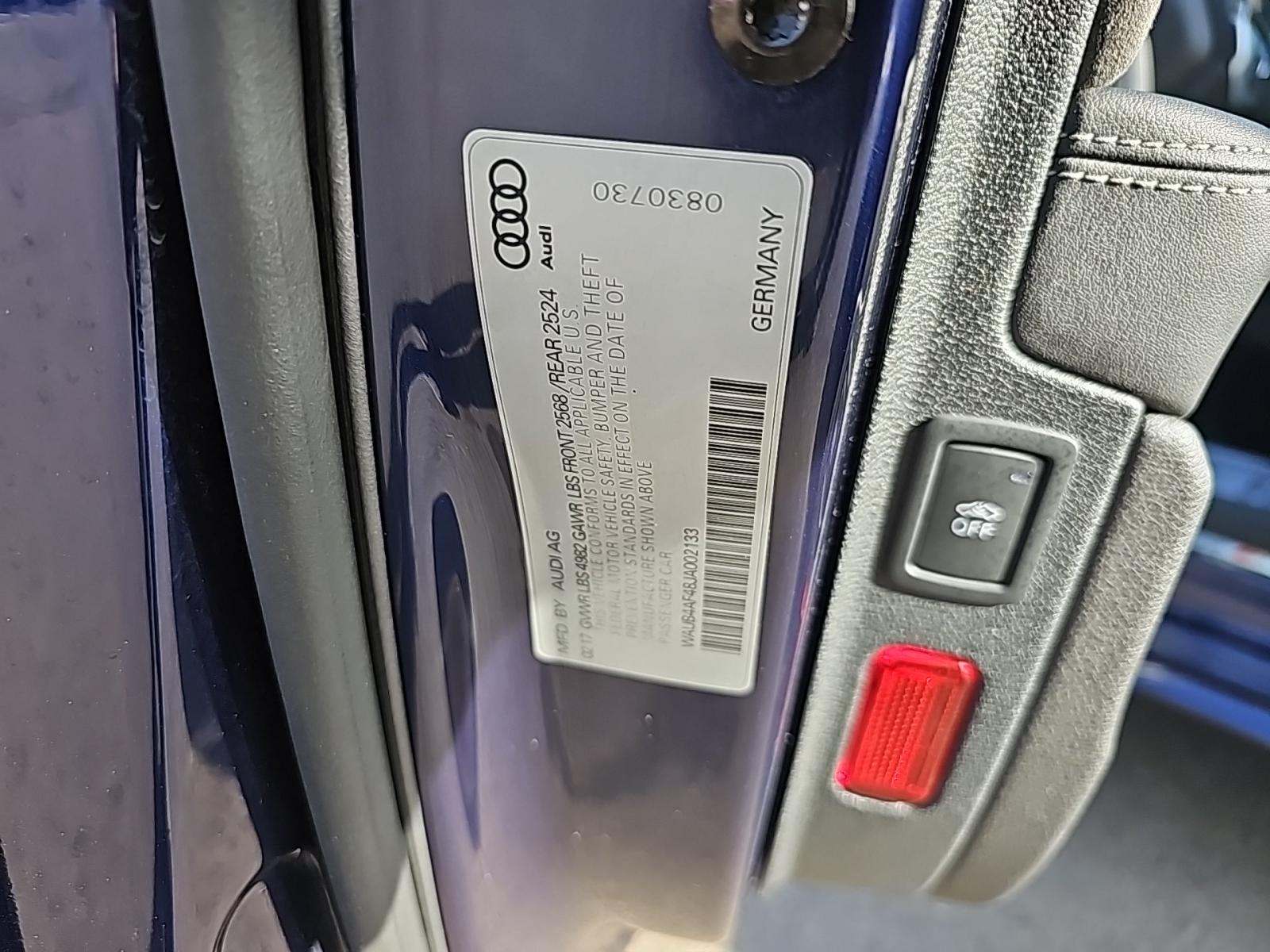 2018 Audi S4 Premium Plus AWD