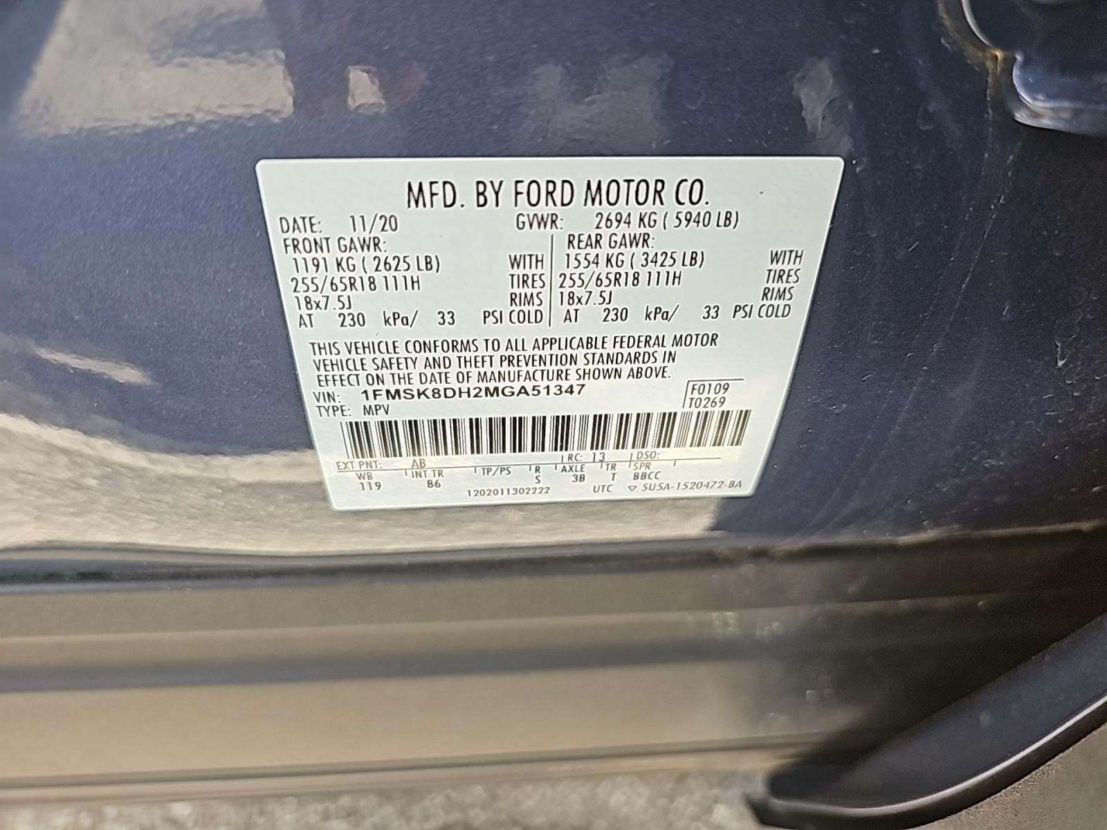 2021 Ford Explorer XLT AWD