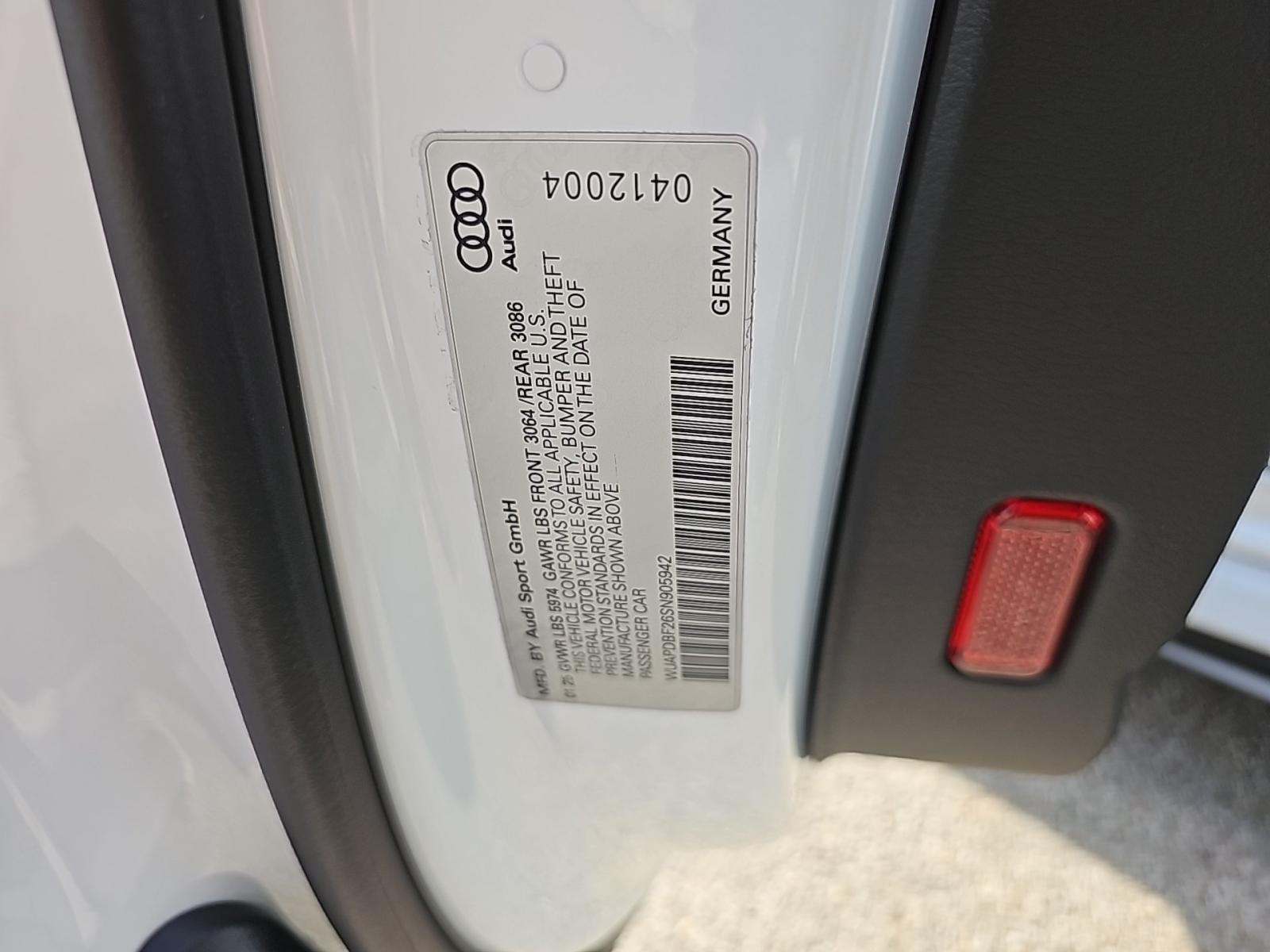 2025 Audi RS 7 performance AWD