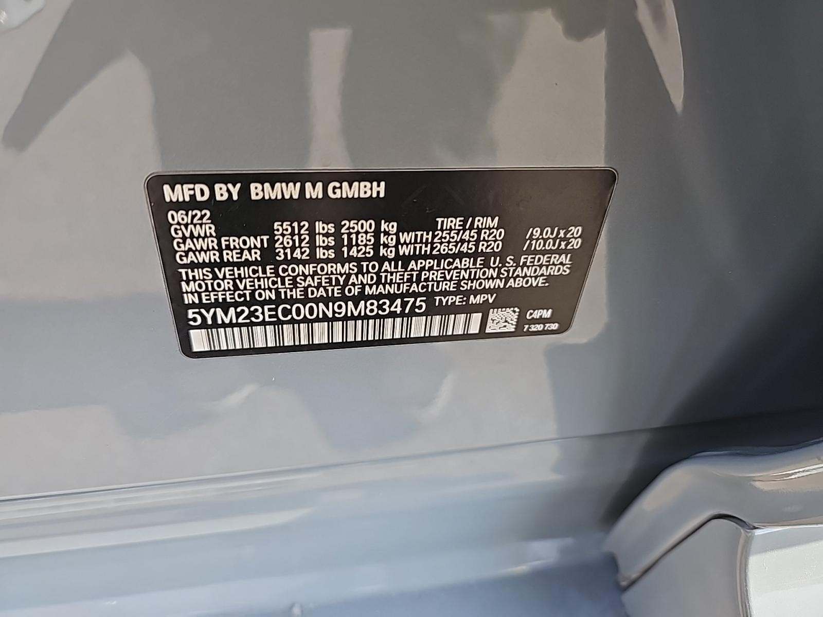 2022 BMW X4 M Base AWD