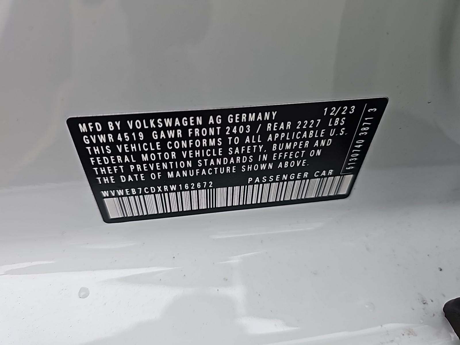 2024 Volkswagen Golf R AWD