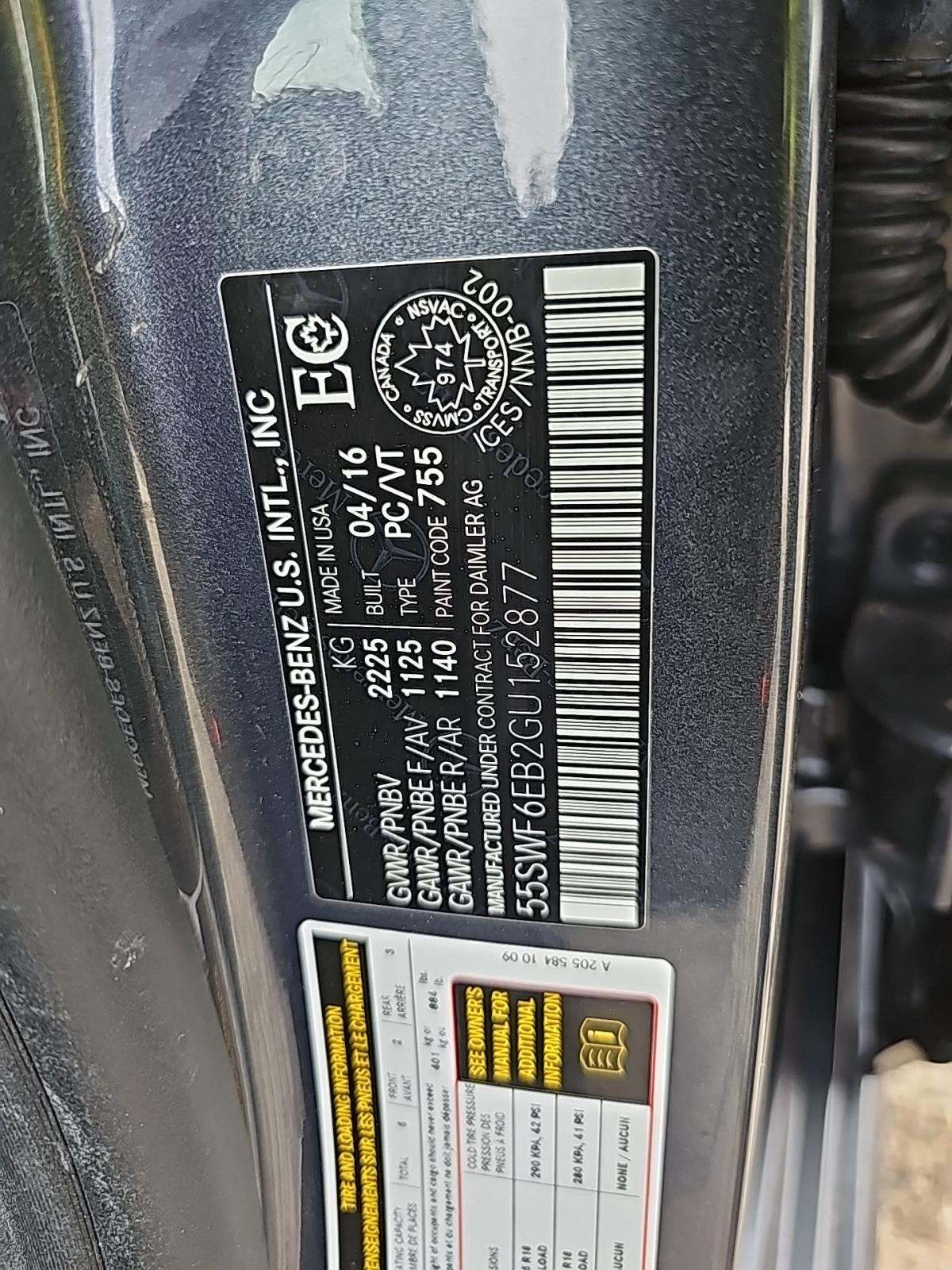 2016 Mercedes-Benz C-Class C 450 AMG AWD