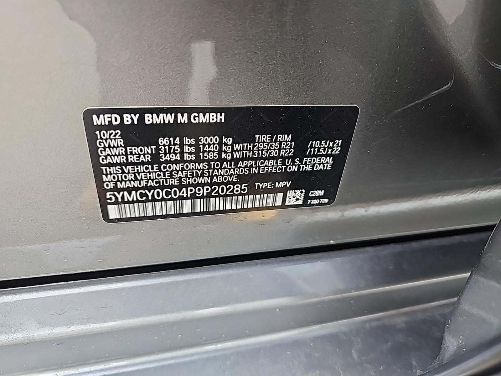 2023 BMW X6 M Base AWD