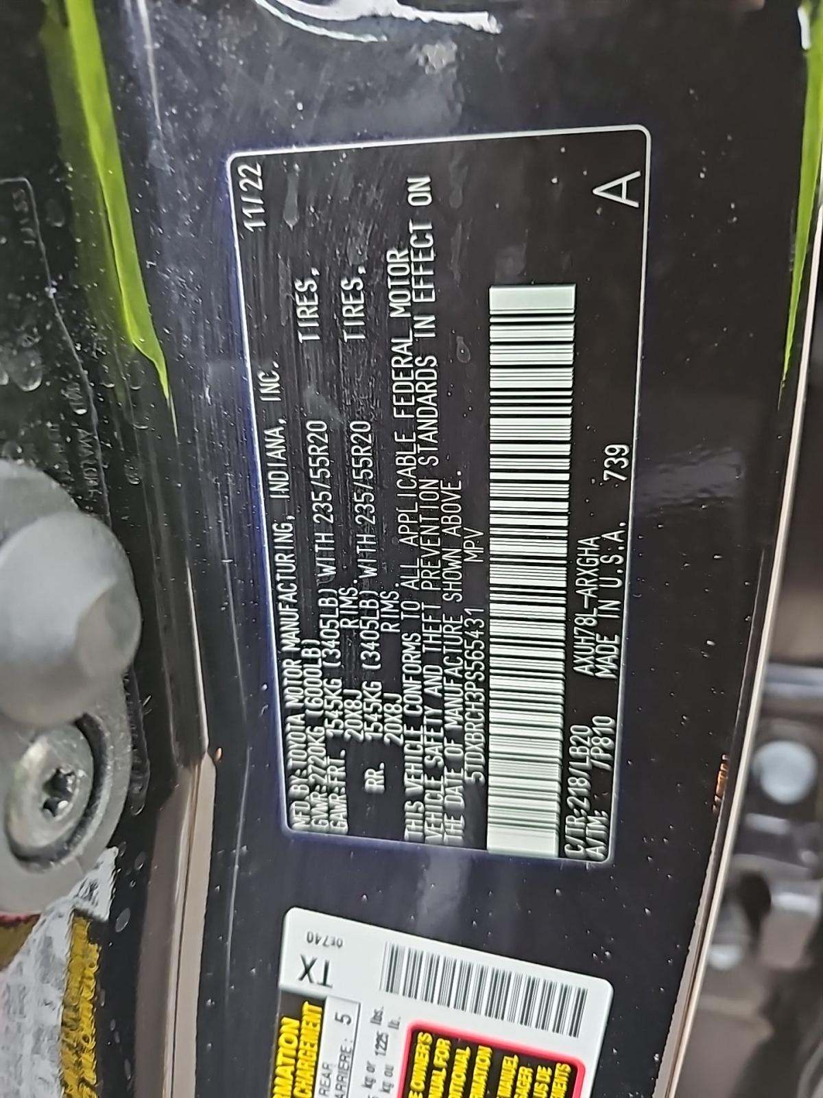 2023 Toyota Highlander Hybrid Limited AWD