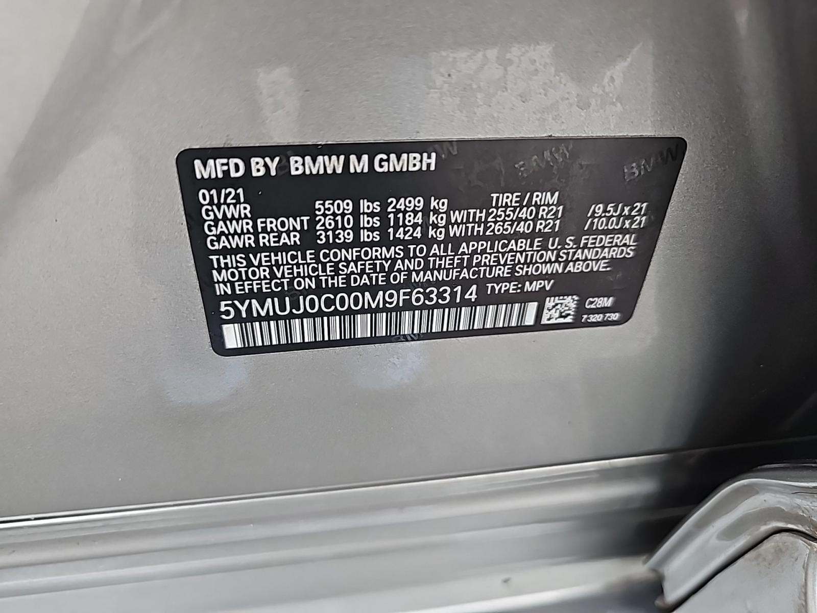 2021 BMW X4 M Base AWD