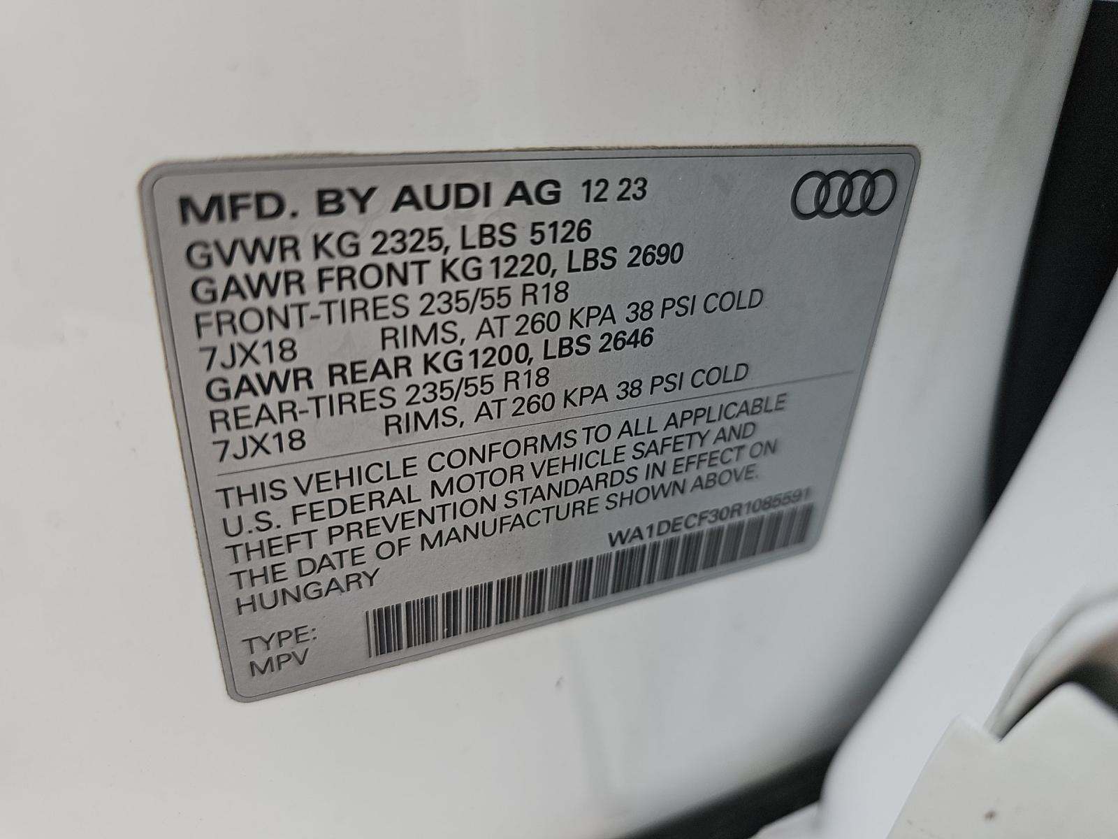 2024 Audi Q3 S line Premium AWD