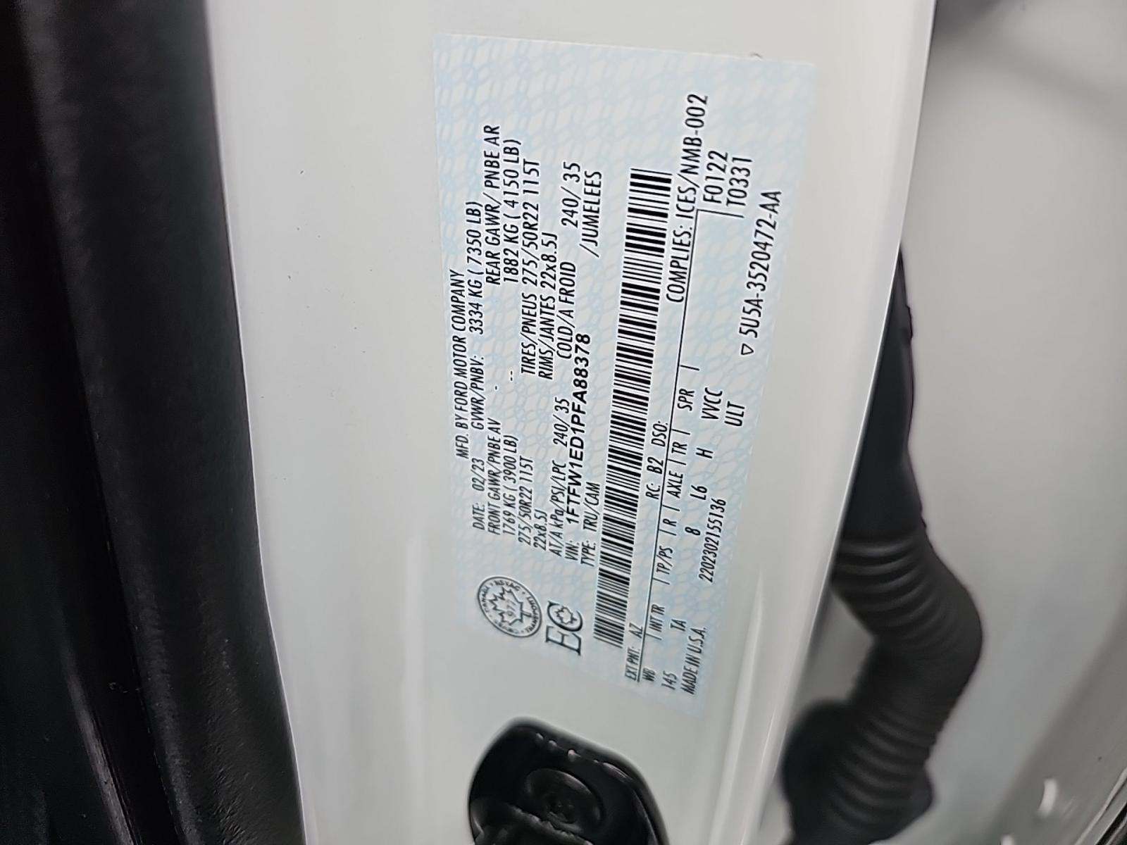 2023 Ford F-150 Hybrid Limited AWD