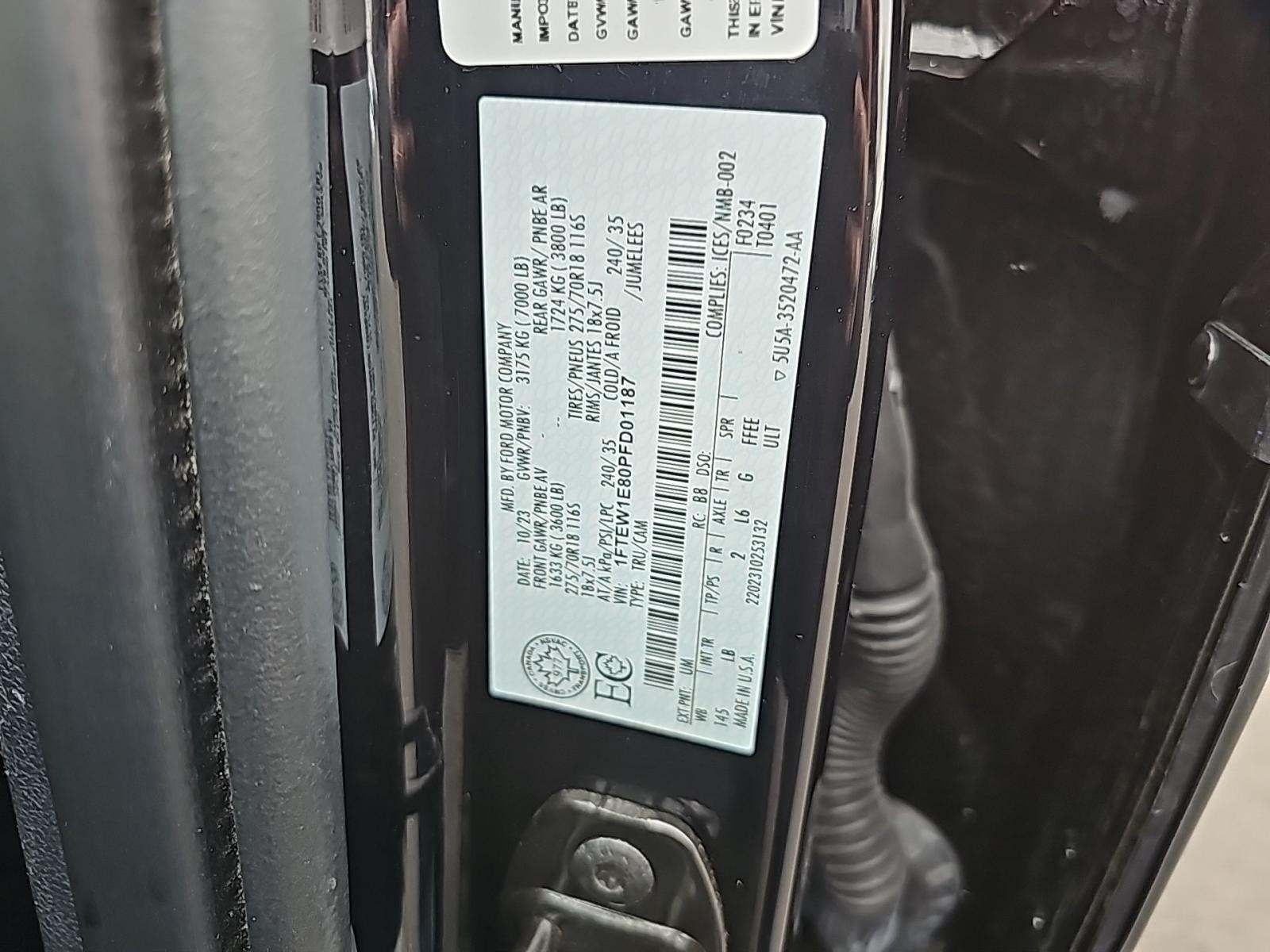 2023 Ford F-150 Tremor AWD