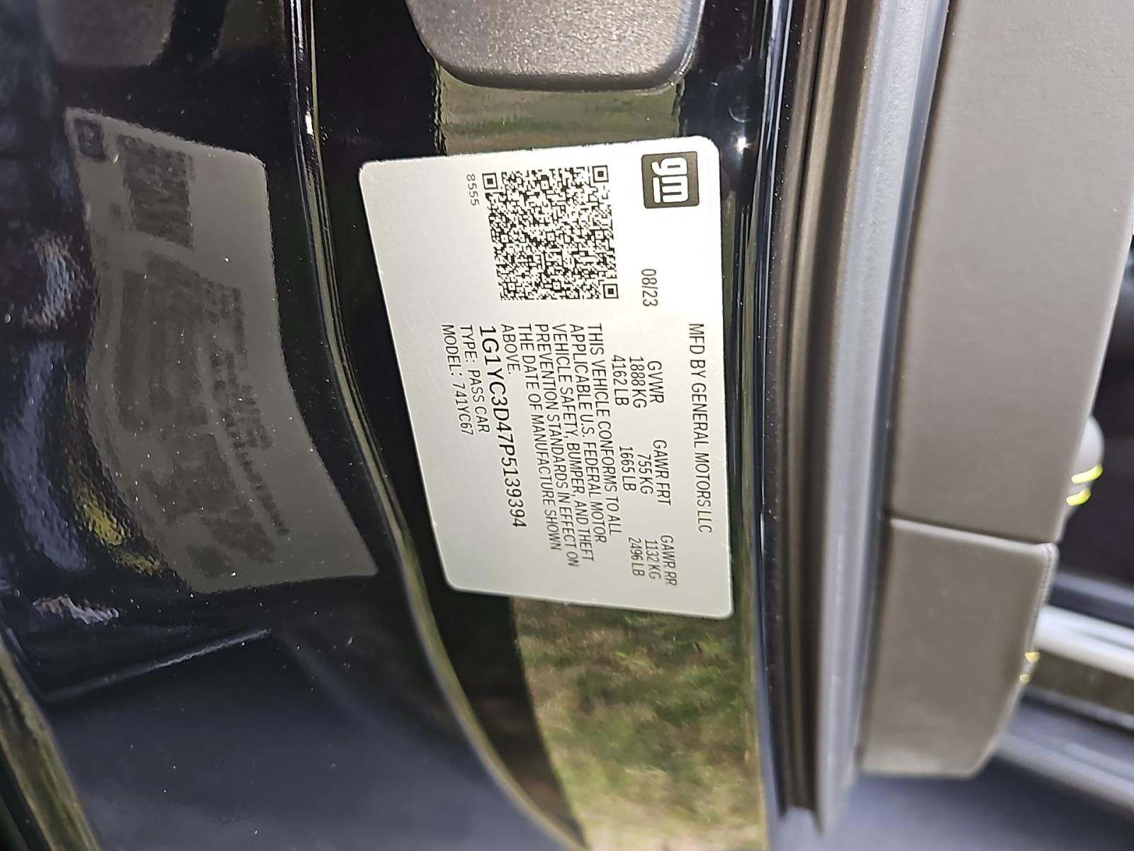 2023 Chevrolet Corvette Stingray RWD