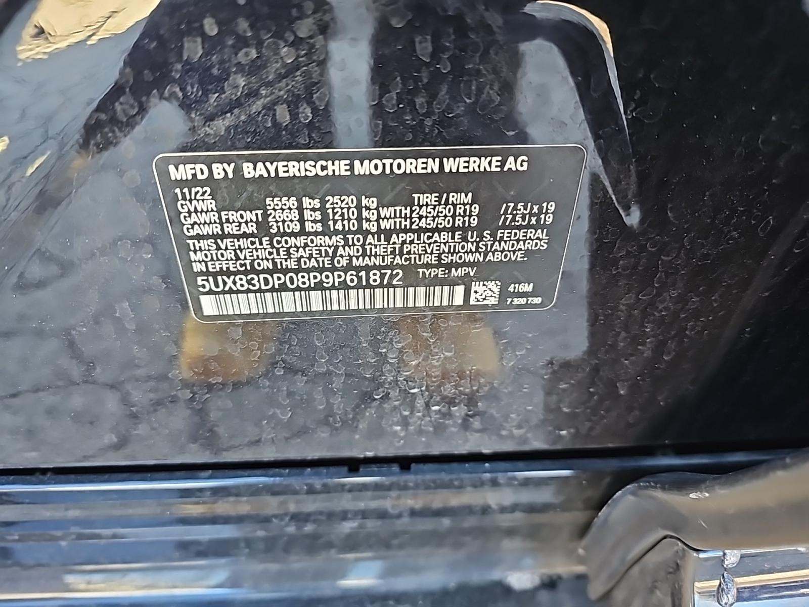 2023 BMW X3 M40i AWD