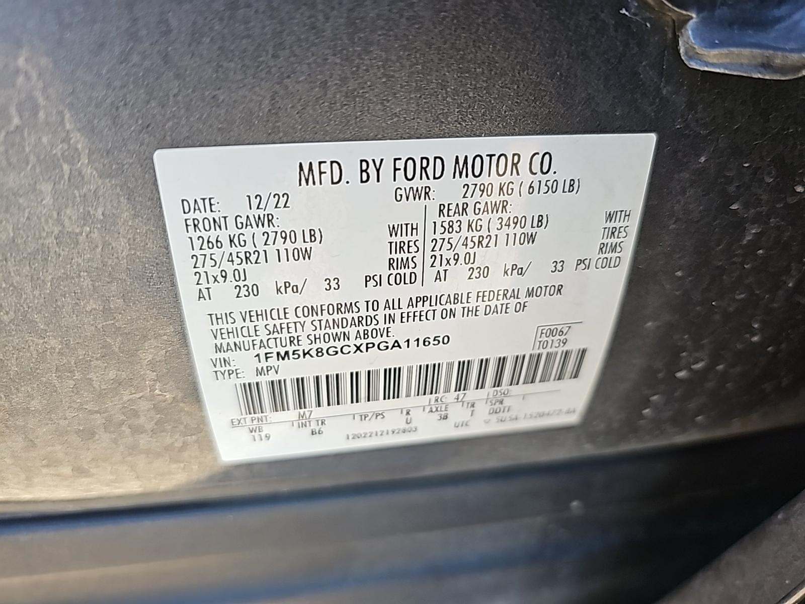 2023 Ford Explorer ST AWD