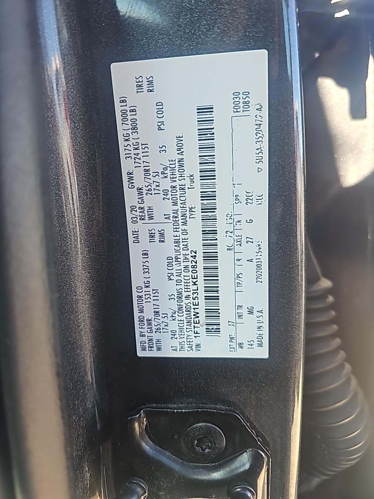 2020 Ford F-150 XLT AWD