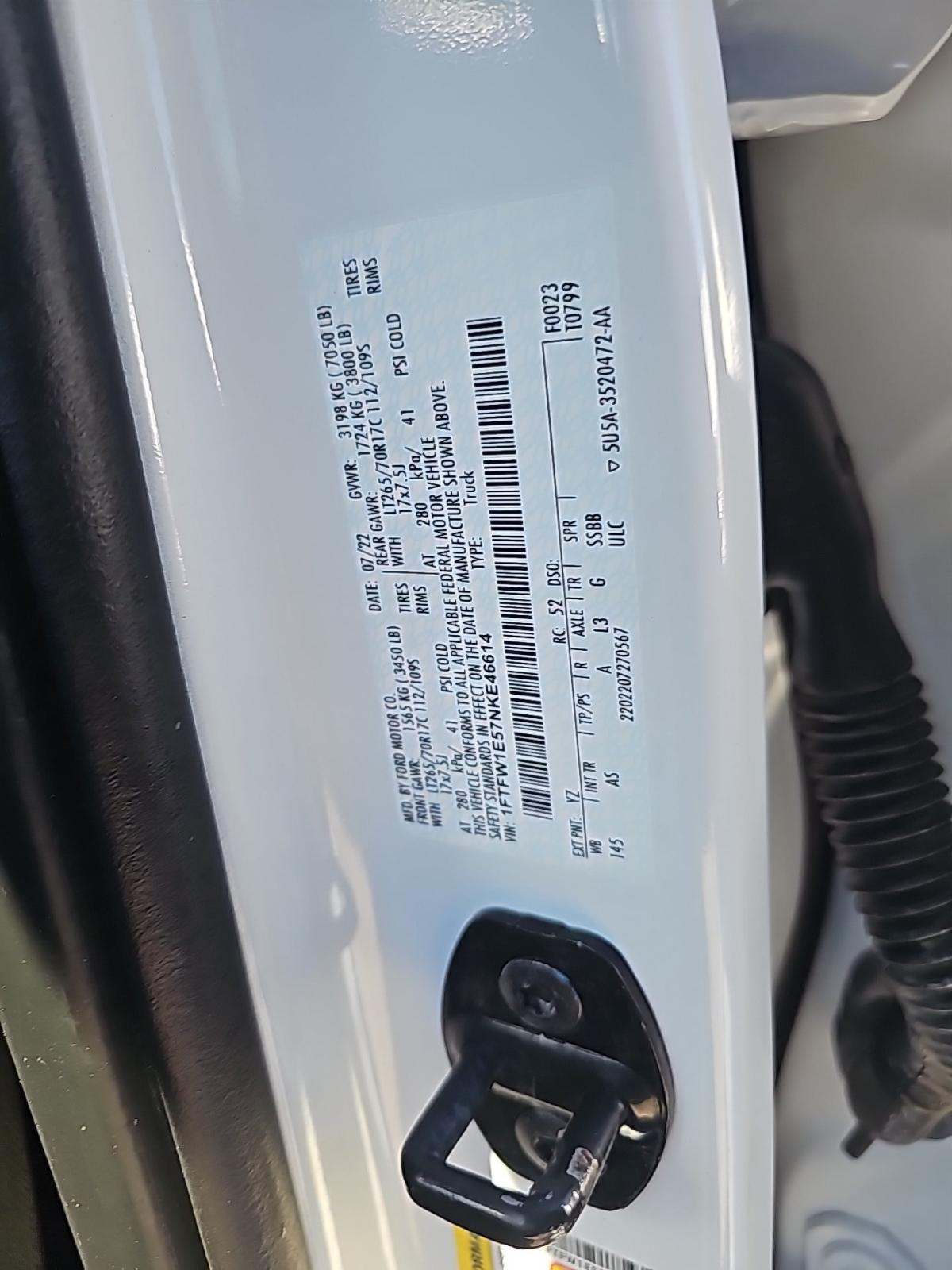 2022 Ford F-150 XL AWD