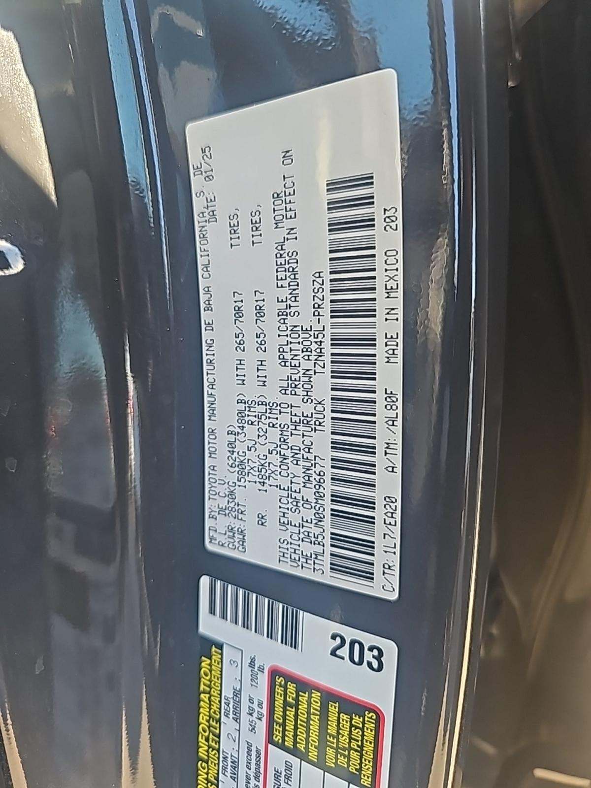 2025 Toyota Tacoma TRD Off-Road AWD