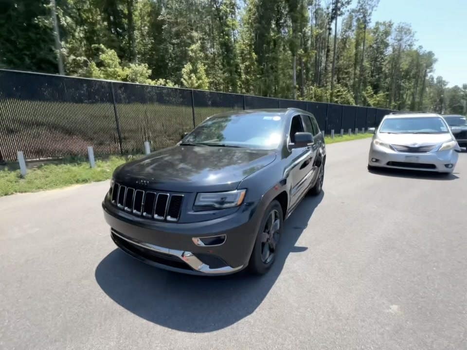 2016 Jeep Grand Cherokee Overland High Altitude Edition AWD