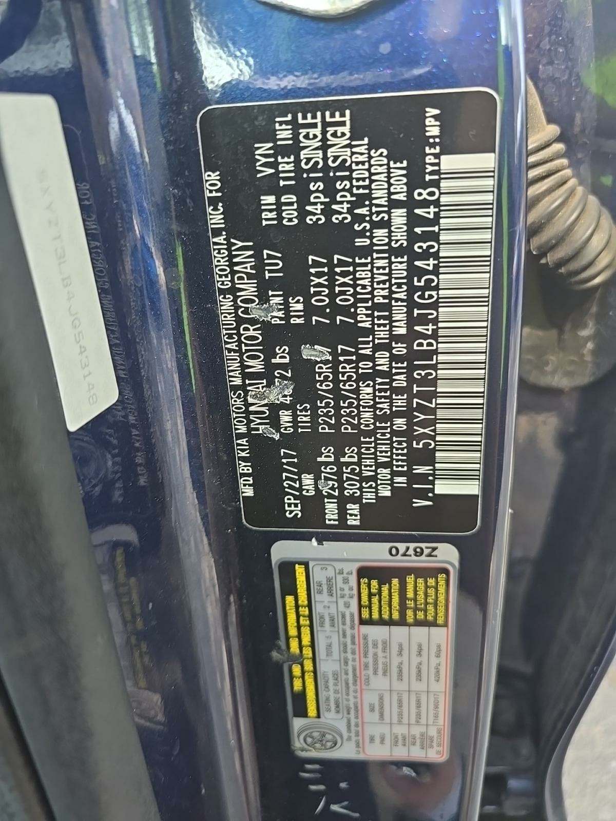 2018 Hyundai Santa Fe Sport Base FWD