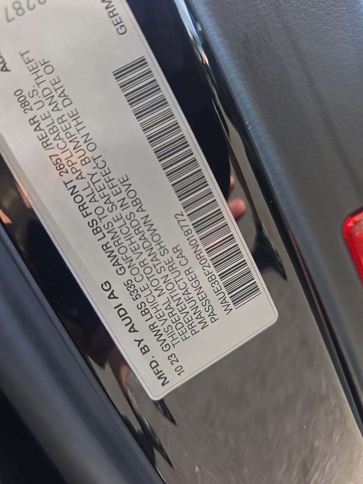 2024 Audi A6 Premium Plus AWD