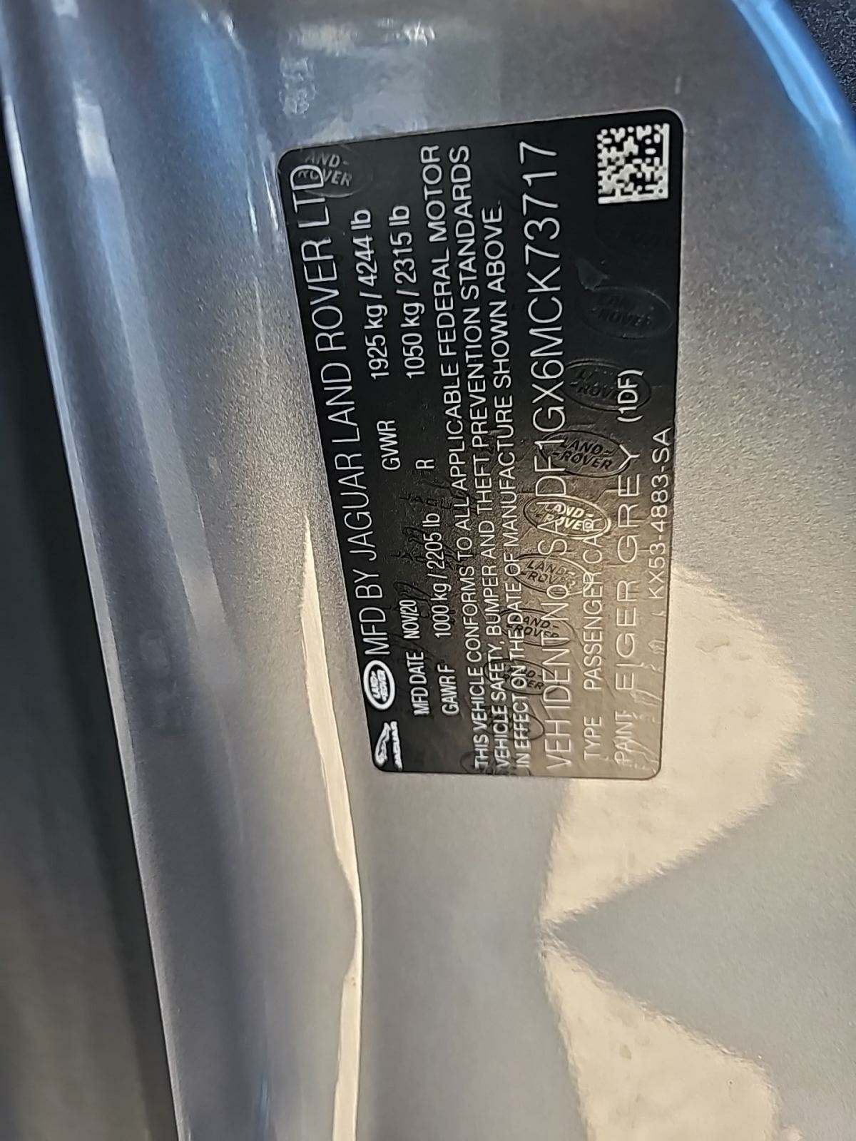 2021 Jaguar F-TYPE First Edition RWD