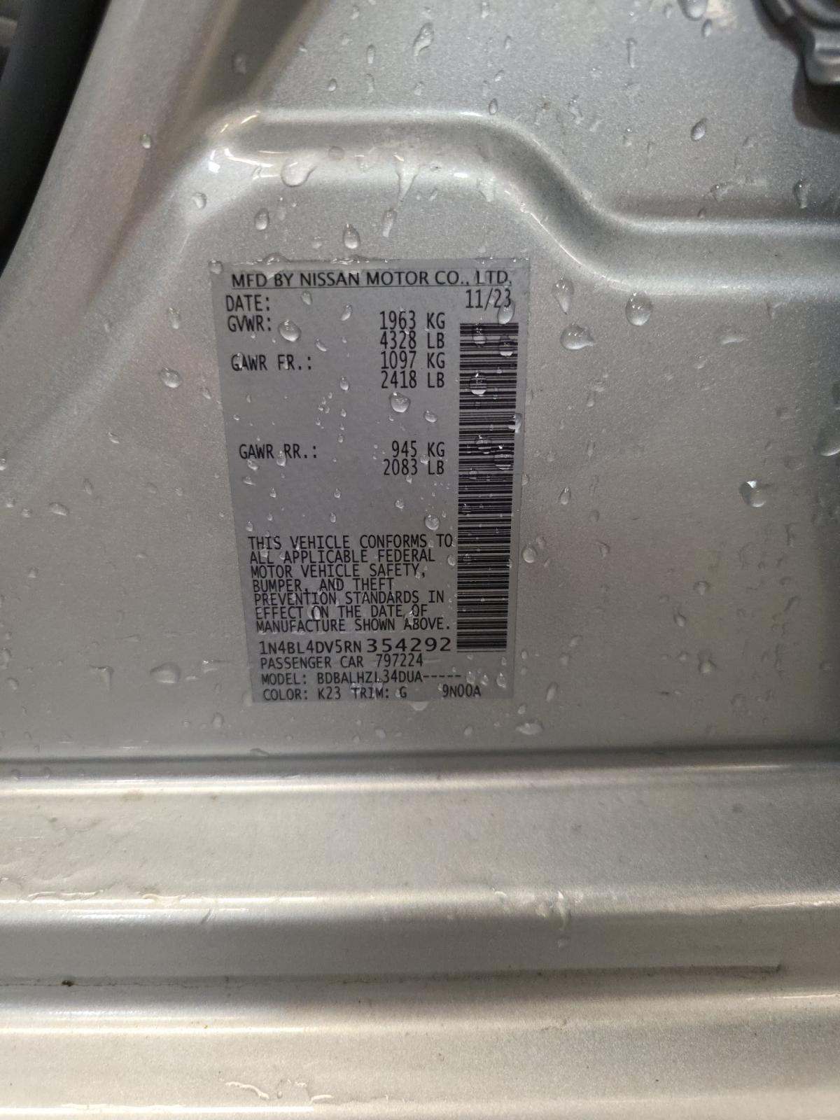 NISSAN ALTIMA - 5
