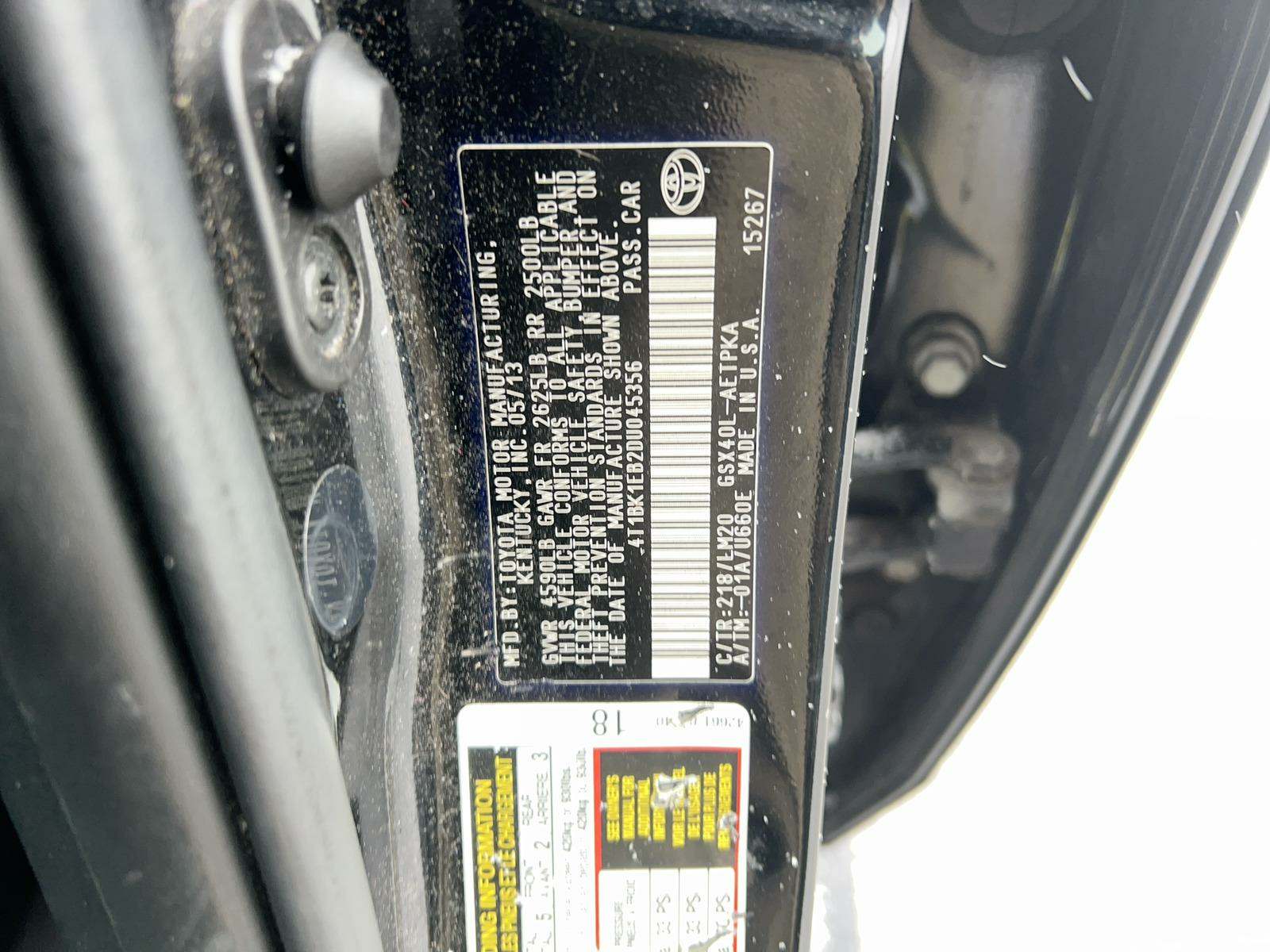 2013 Toyota Avalon Limited FWD