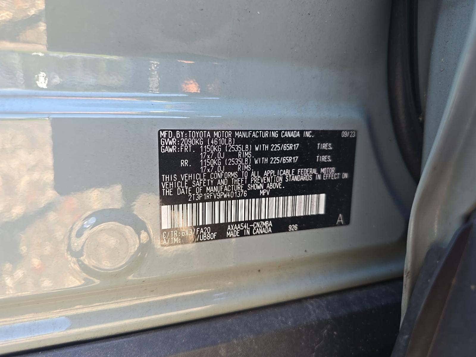 2023 Toyota RAV4 XLE AWD