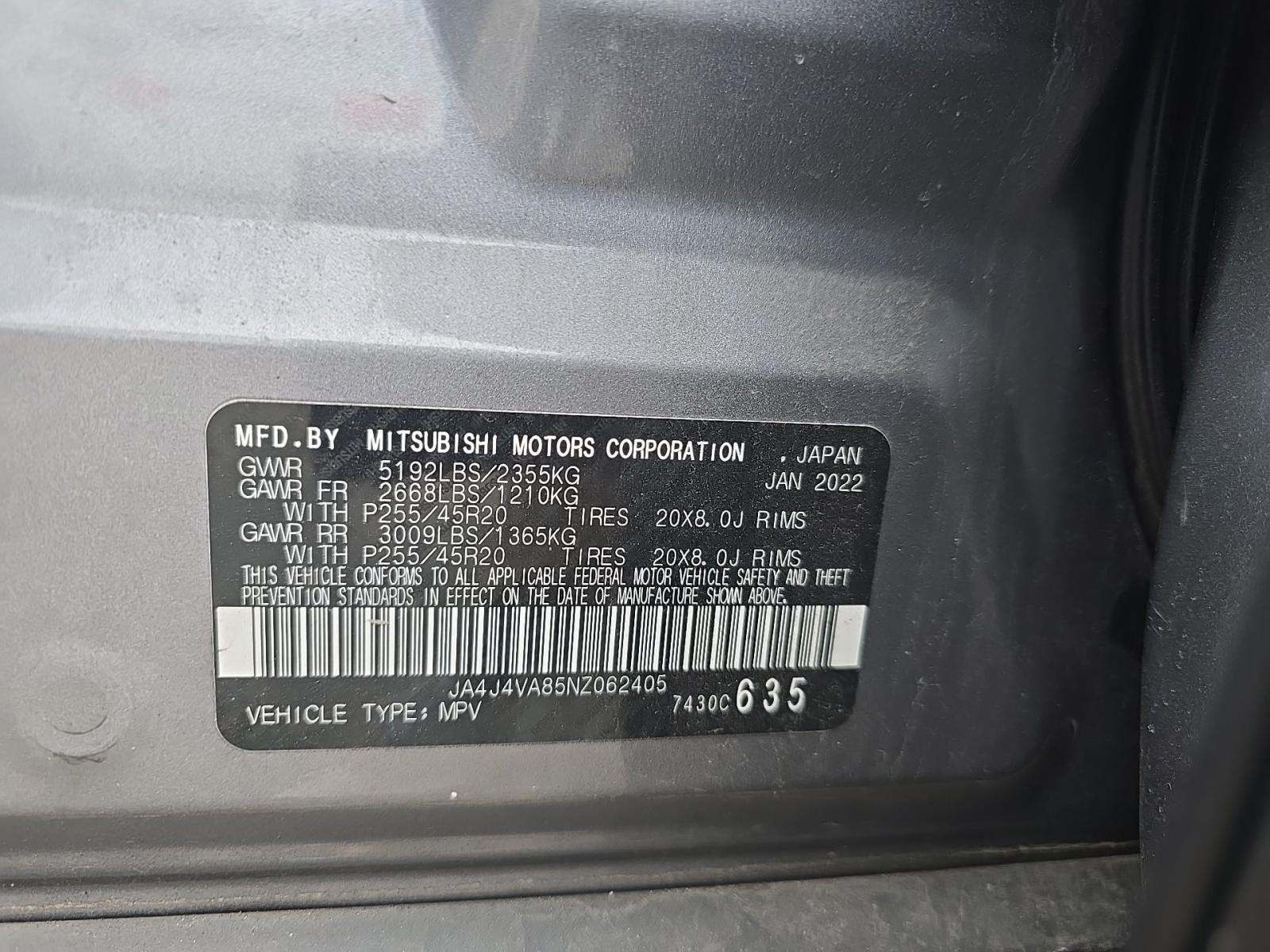 2022 Mitsubishi Outlander SEL Special Edition AWD