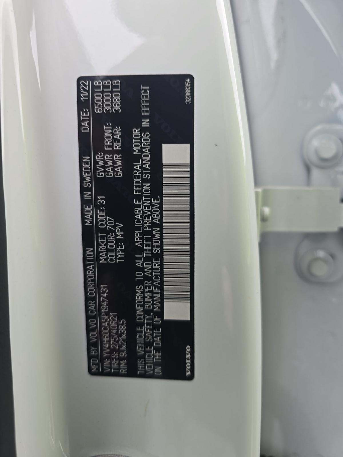 2023 Volvo XC90 Recharge T8 Ultimate AWD