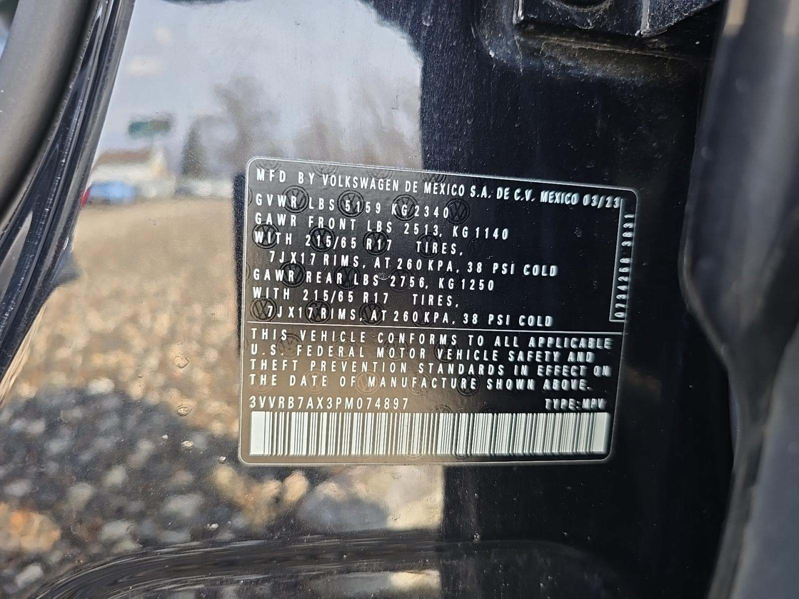 2023 Volkswagen Tiguan 2.0T S FWD