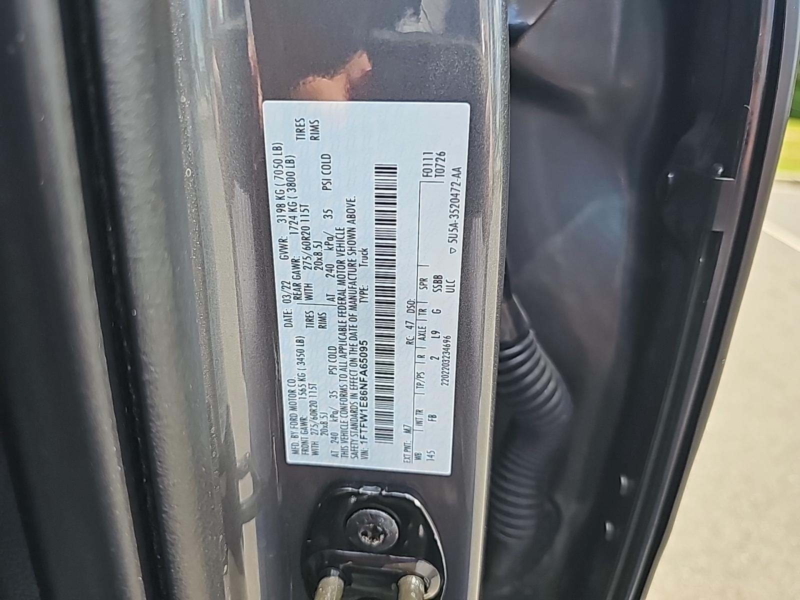 2022 Ford F-150 XLT AWD