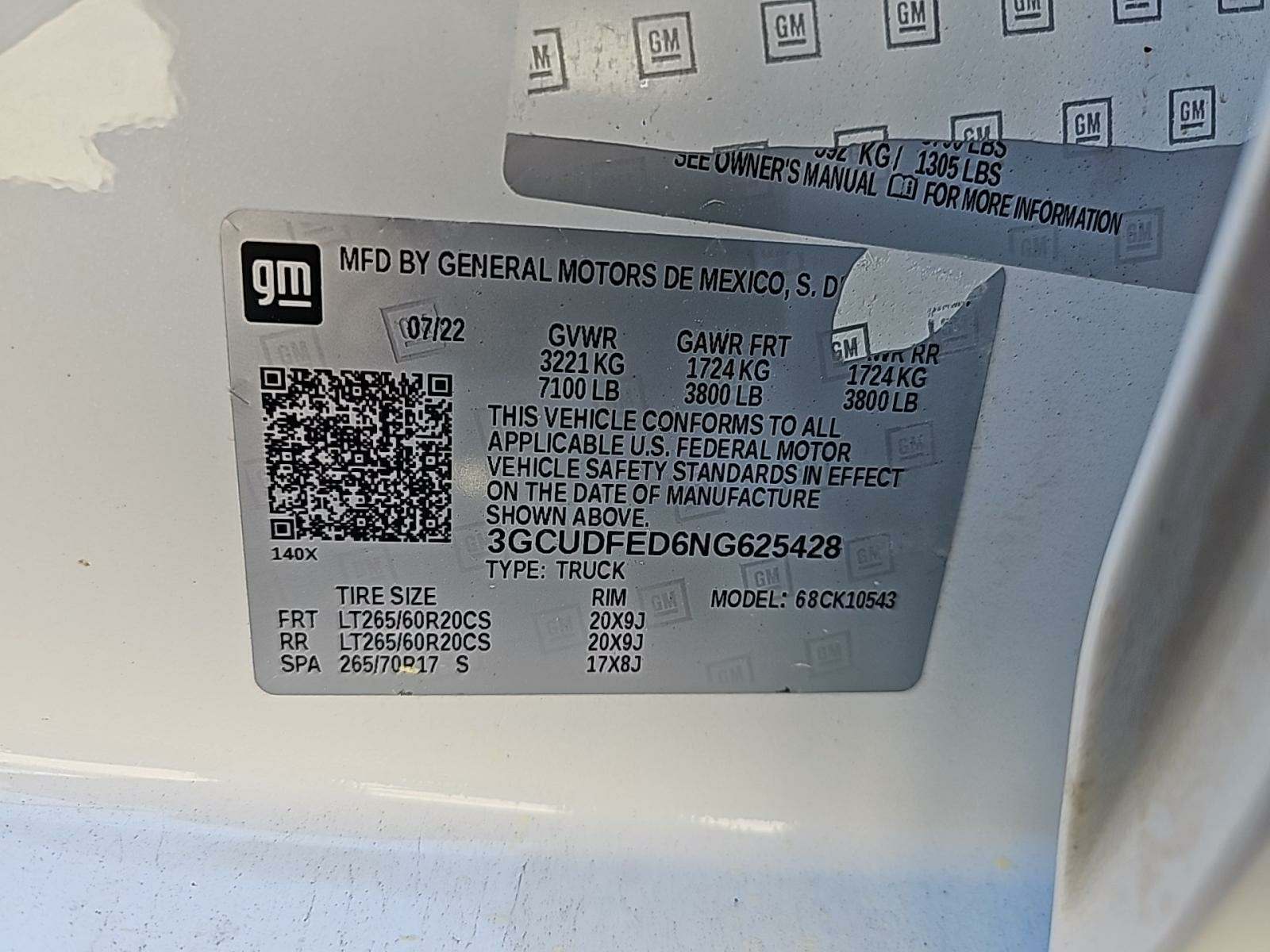 2022 Chevrolet Silverado 1500 LT Trail Boss AWD