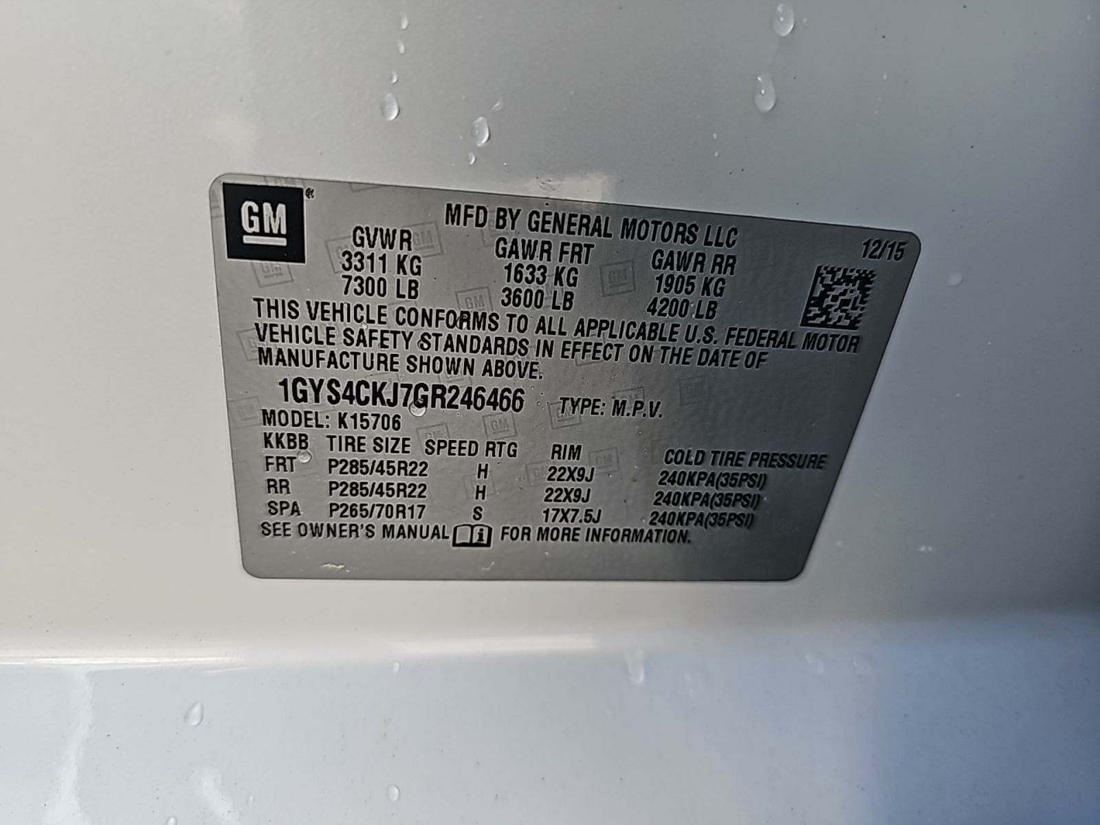 2016 Cadillac Escalade Premium AWD