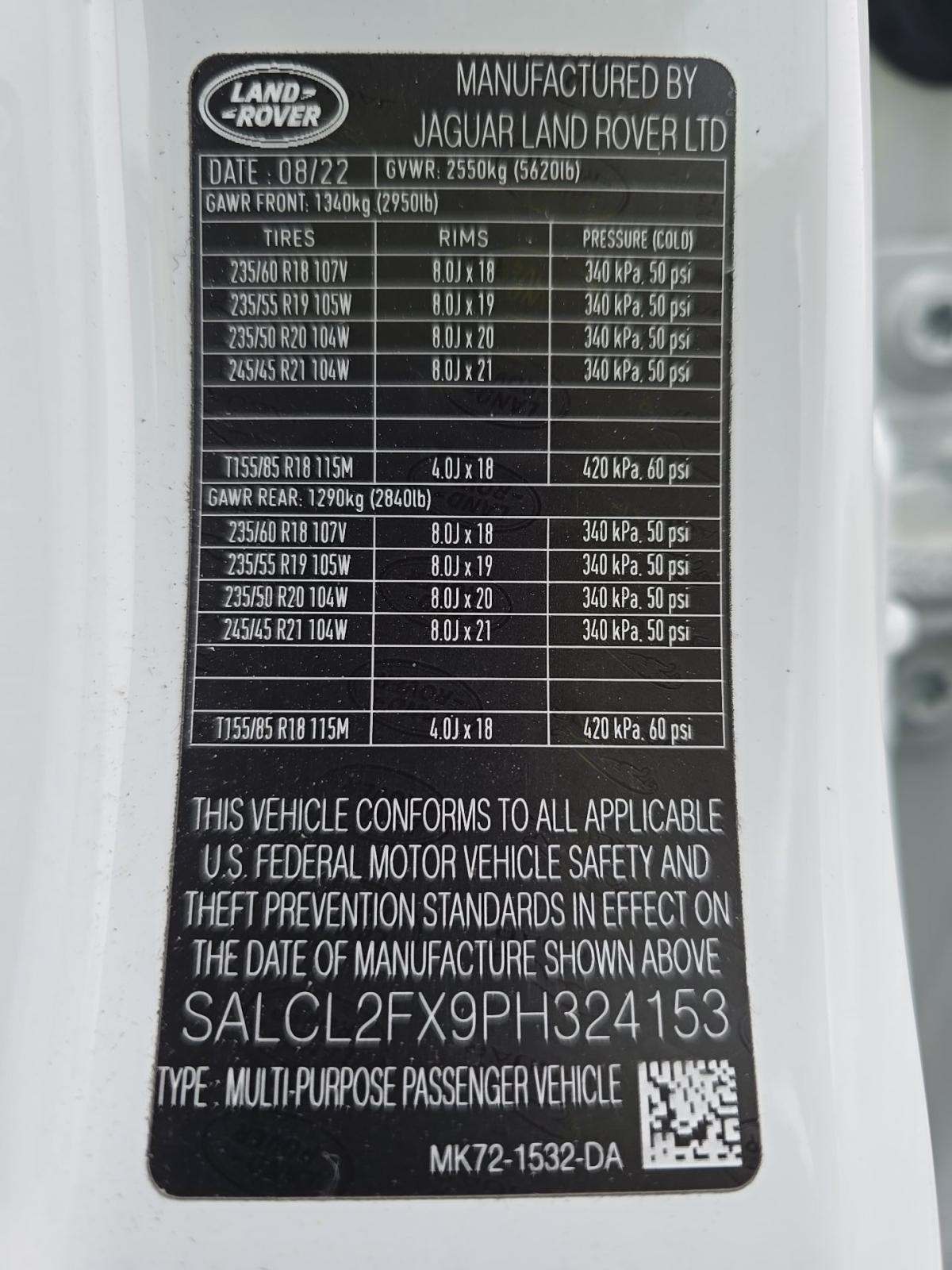 2023 Land Rover Discovery Sport SE R-Dynamic AWD