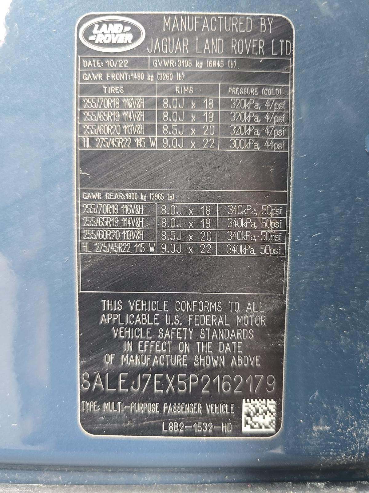 2023 Land Rover Defender 110 30th Anniversary Edition AWD