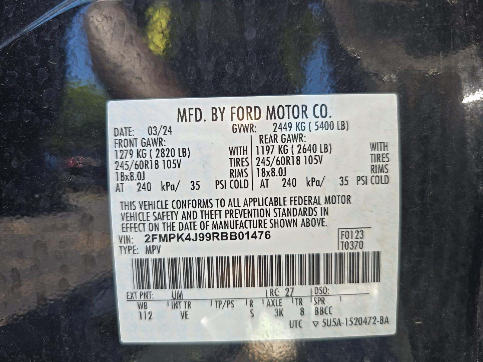 2024 Ford Edge SEL AWD