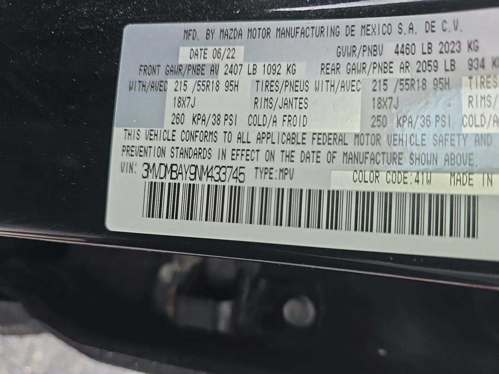 2022 MAZDA CX-30 2.5 Turbo AWD