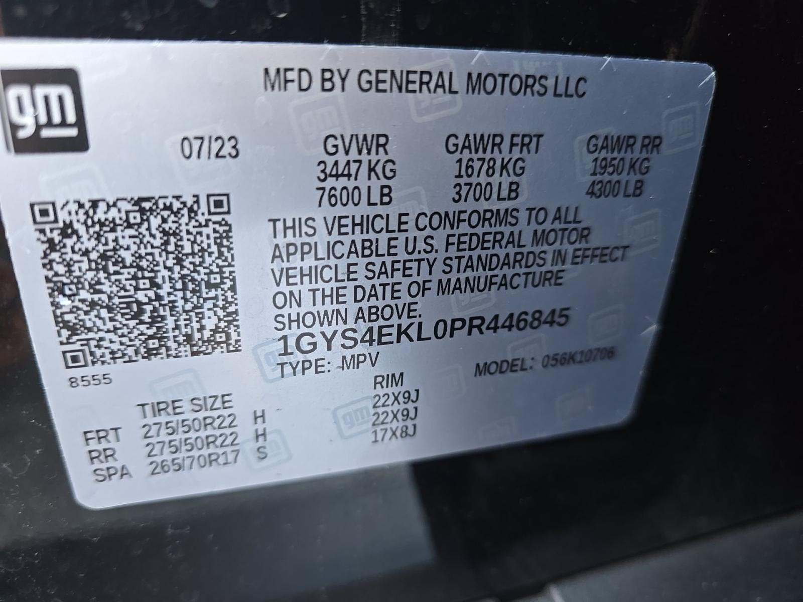 2023 Cadillac Escalade Sport AWD