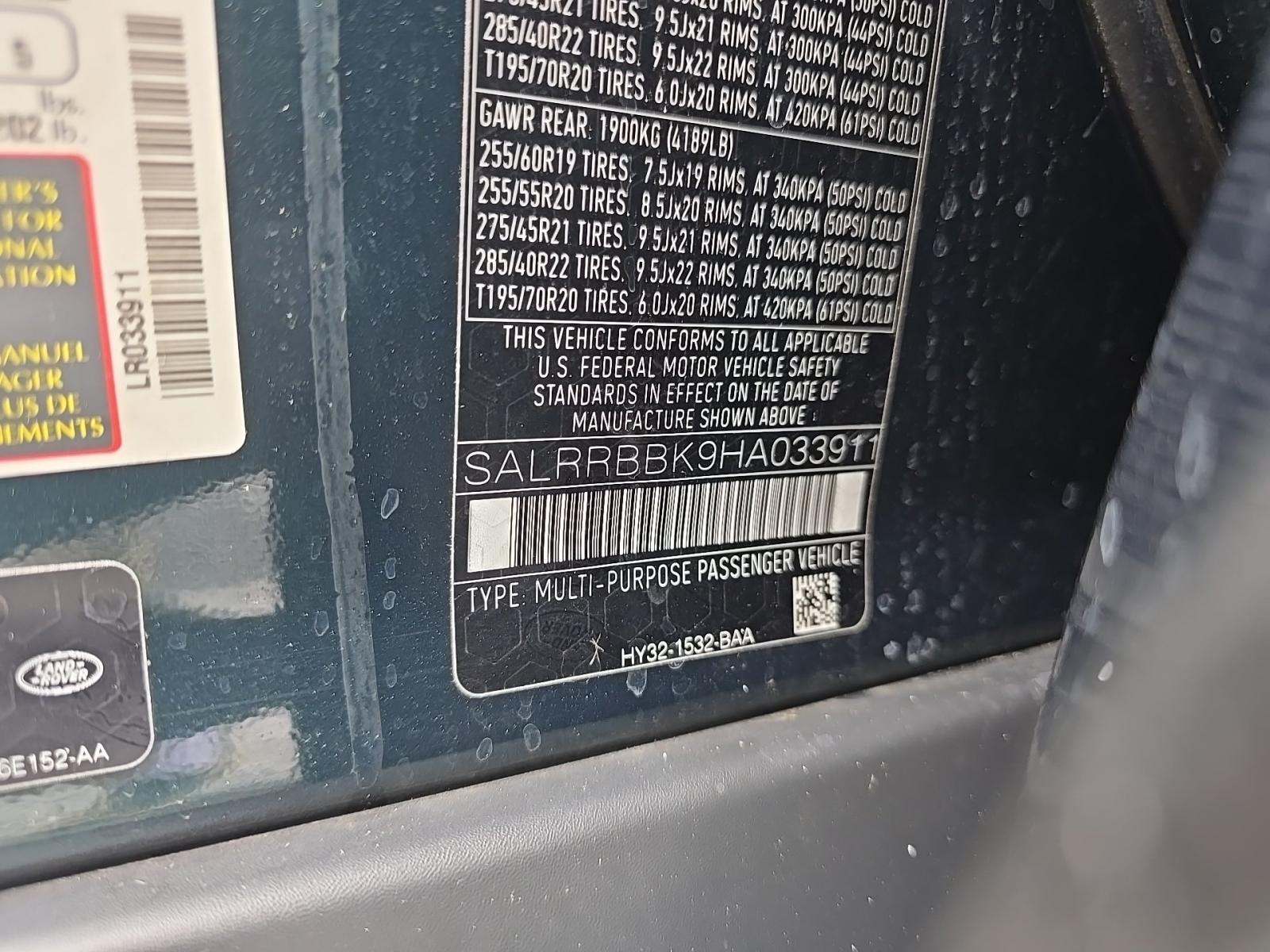 2017 Land Rover Discovery HSE AWD