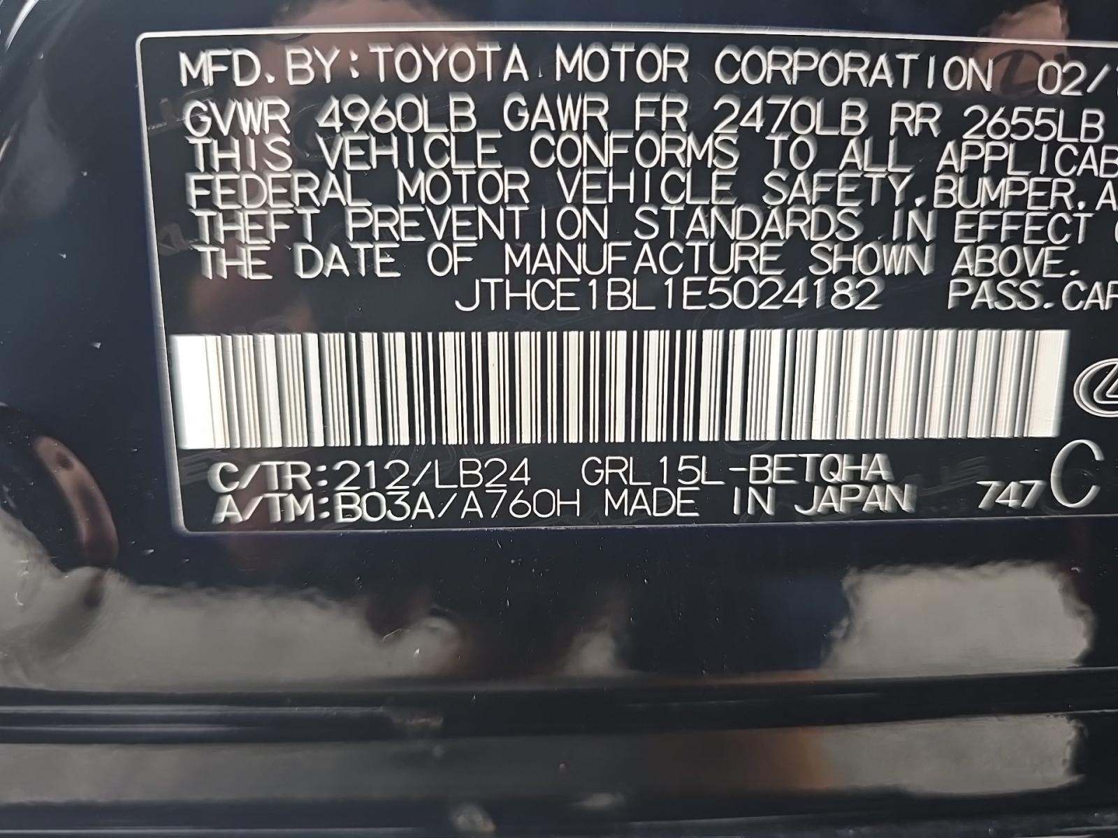 2014 Lexus GS GS 350 AWD