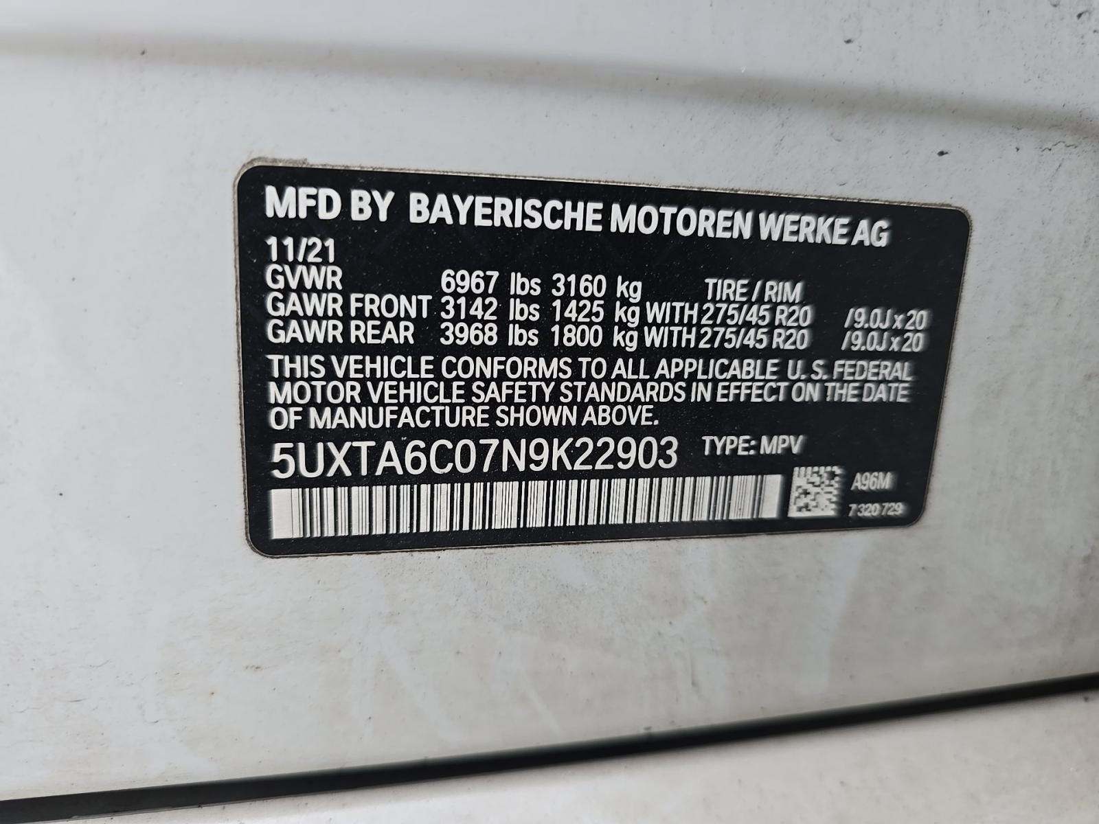 2022 BMW X5 xDrive45e AWD