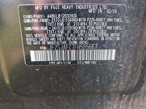 2015 Subaru Forester 2.5i Premium AWD