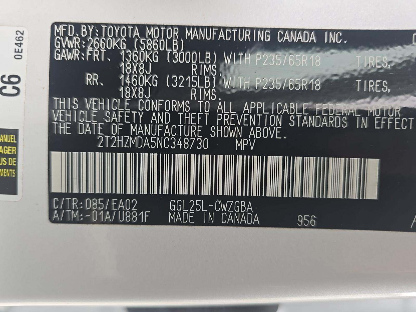 2022 Lexus RX RX 350 AWD