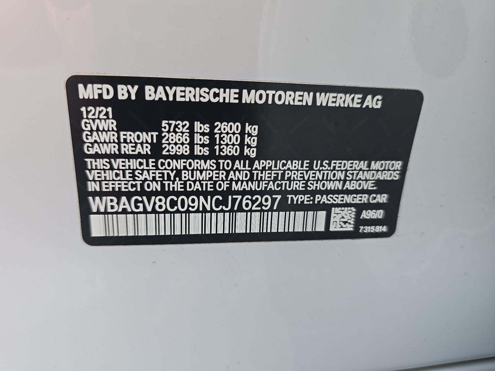 2022 BMW 8 Series M850i xDrive AWD