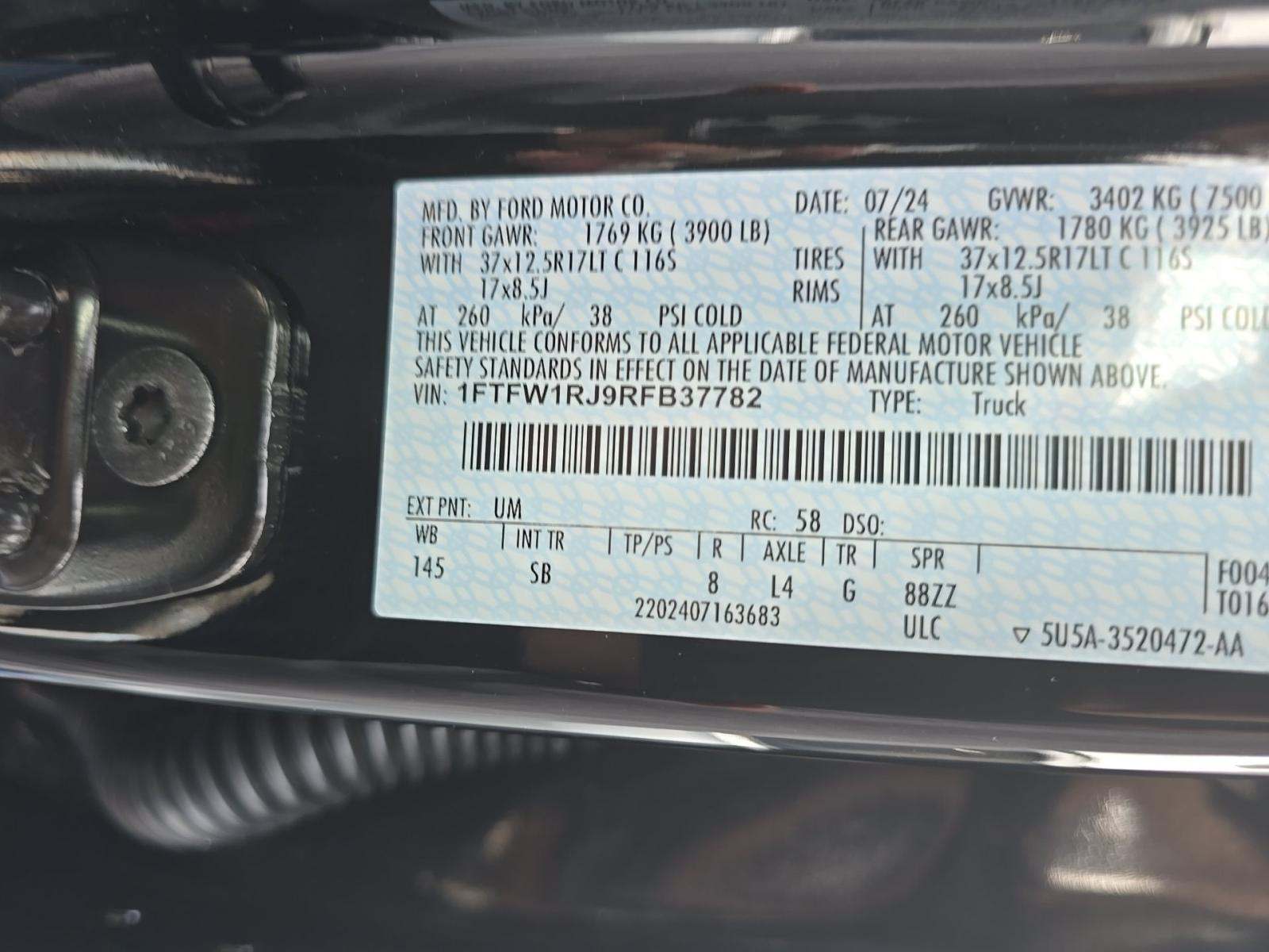 2024 Ford F-150 Raptor AWD